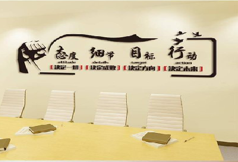 易门企业文化墙主要展示什么？