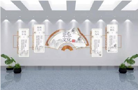 易门企业文化墙设计的核心要素。