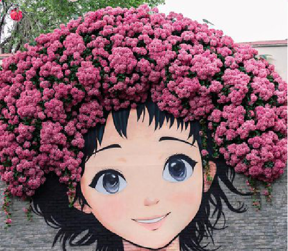 易门墙体彩绘-网红墙打卡