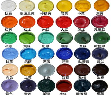 易门墙绘颜色的选择有讲究。