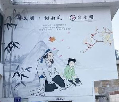 易门分享几个墙绘保养知识。