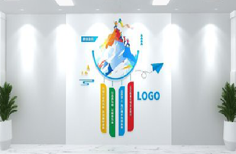 易门公司企业形象墙的工艺材料有哪些？