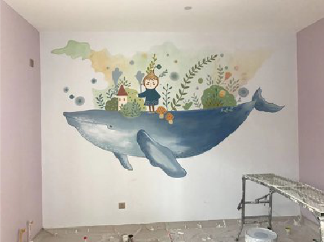 易门手绘墙的特点及优势。